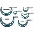 Beautyblade 0-6 in. Standards Micrometer Set - 6 Units BE3718857